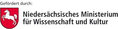 Logo Gefördert durch Niedersächsisches Ministerium für Wissenschaft und Kultur
